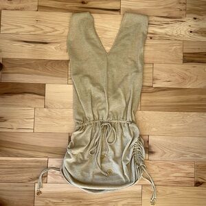 Luli Fama Authentic Gold Swim Coverup✨